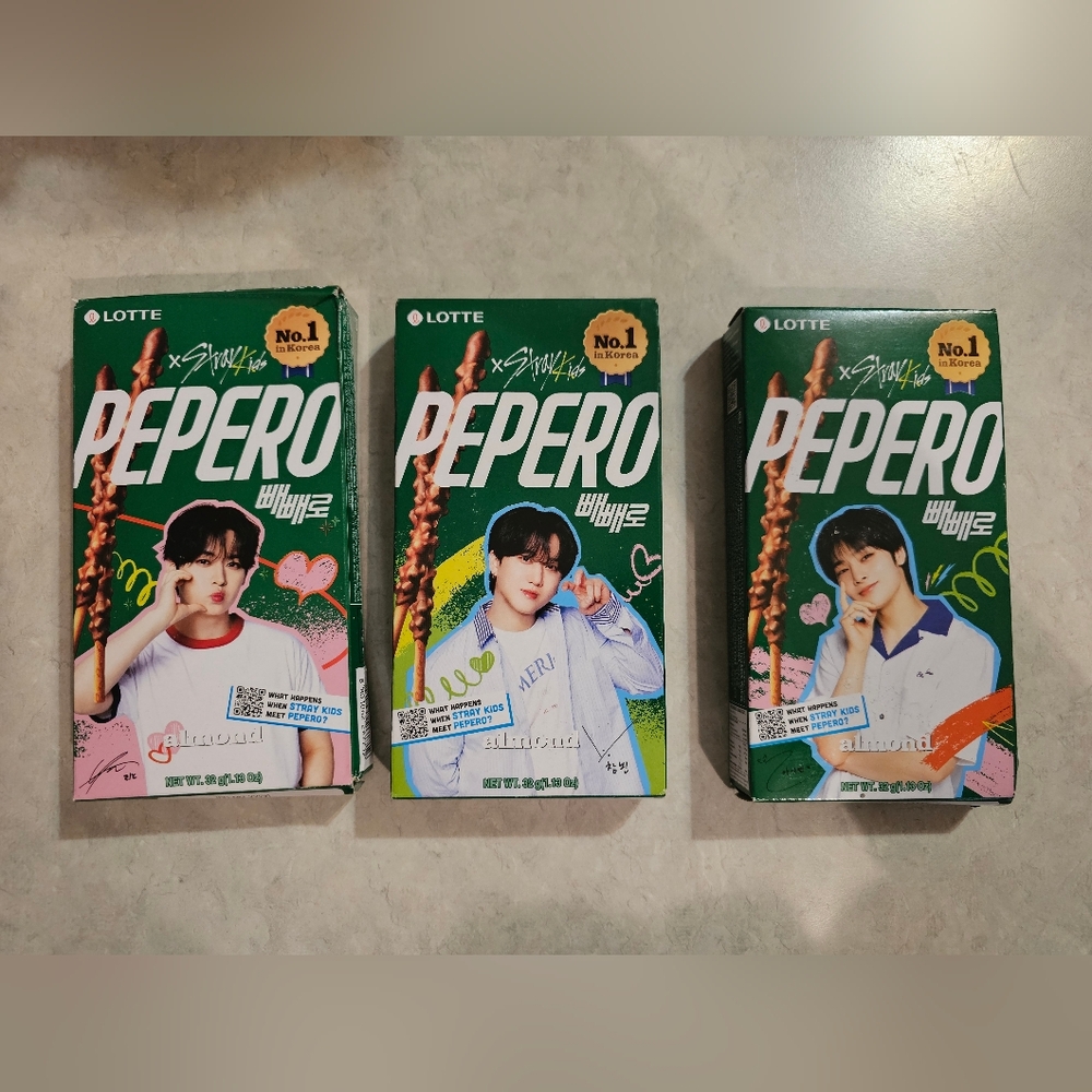 Stray Kids Pepero Boxes
